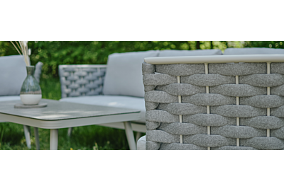 Mobilier de grădină în stil frânghie