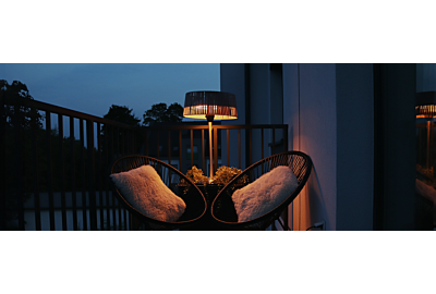 Încălzitoare radiante pentru terasă și balcon