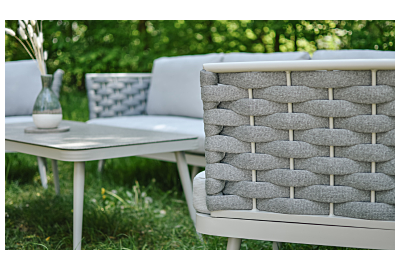 Mobilier de grădină în stil frânghie