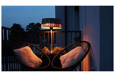 Încălzitoare radiante pentru terasă și balcon