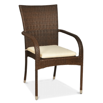 Pernă pentru scaun de grădină Delicate Cream - MOODME