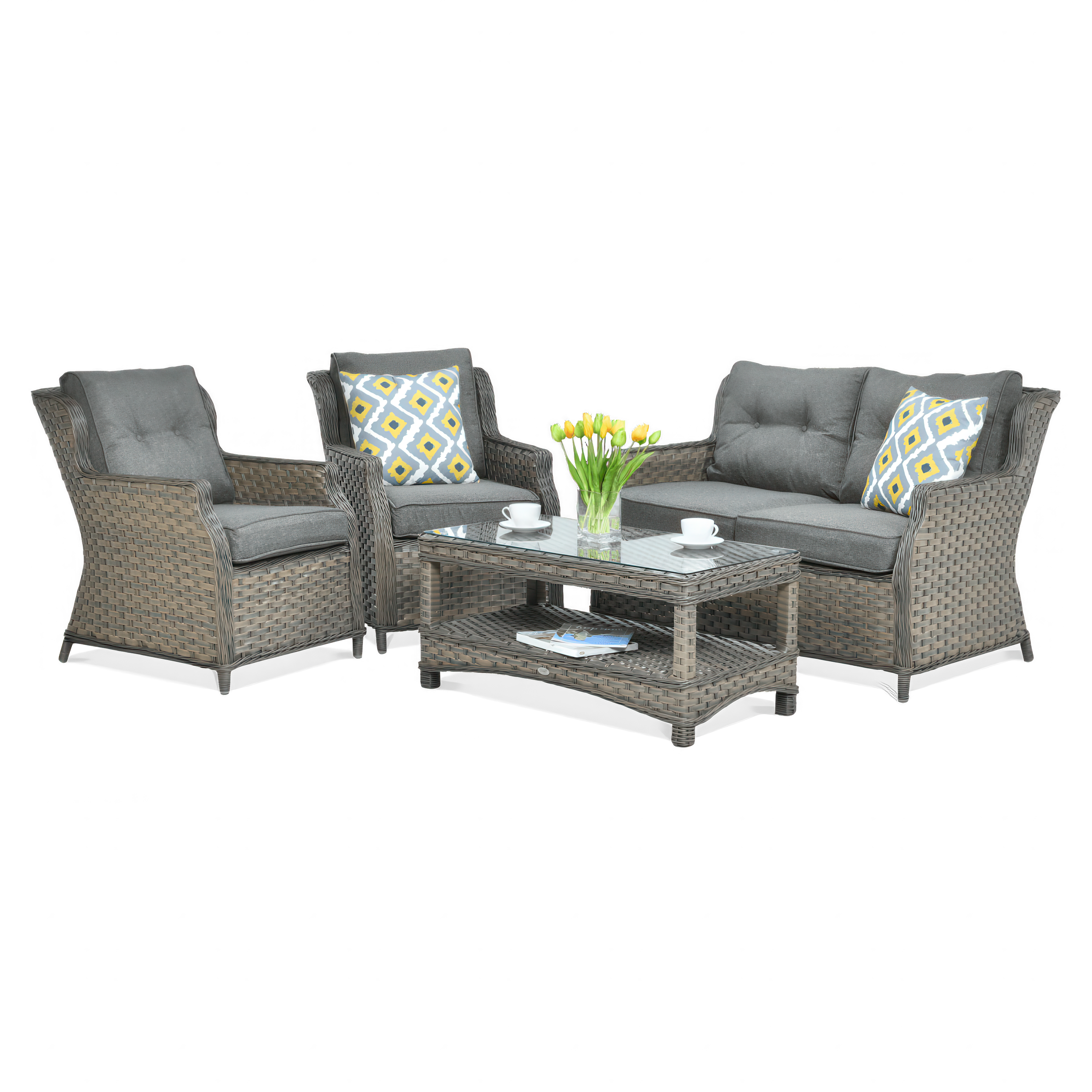 Mobilier Technorattan TRIVENTO 2 Melange