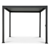 Premium 3x3 Antracit patio pergola - Gutroof