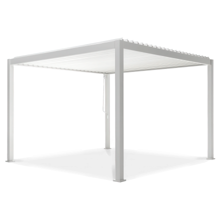 Pergola ogrodowa tarasowa 3x3 Premium White - Gutroof