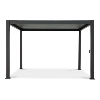 Pergola ogrodowa aluminiowa Premium Anthracite 3x4 - Gutroof