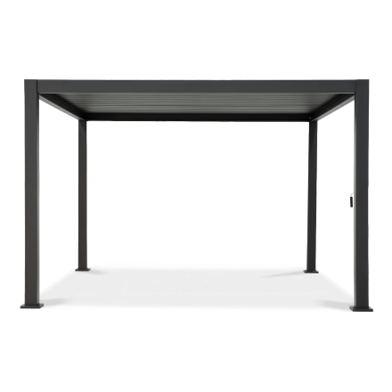 Pergola ogrodowa aluminiowa Premium Anthracite 3x4 - Gutroof