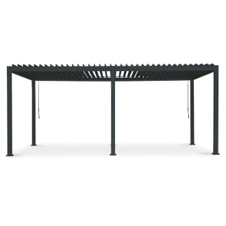 Pergolă de terasă Premium Antracit 3x6 - Gutroof