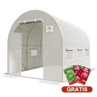 Tunel de folie 2x3x2 - 6m2 Alb