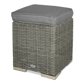 TRIVENTO Pouf gri închis