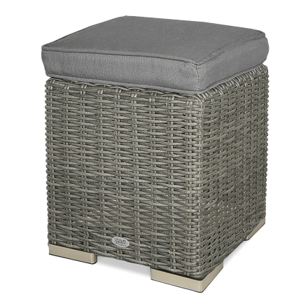 TRIVENTO Pouf gri închis