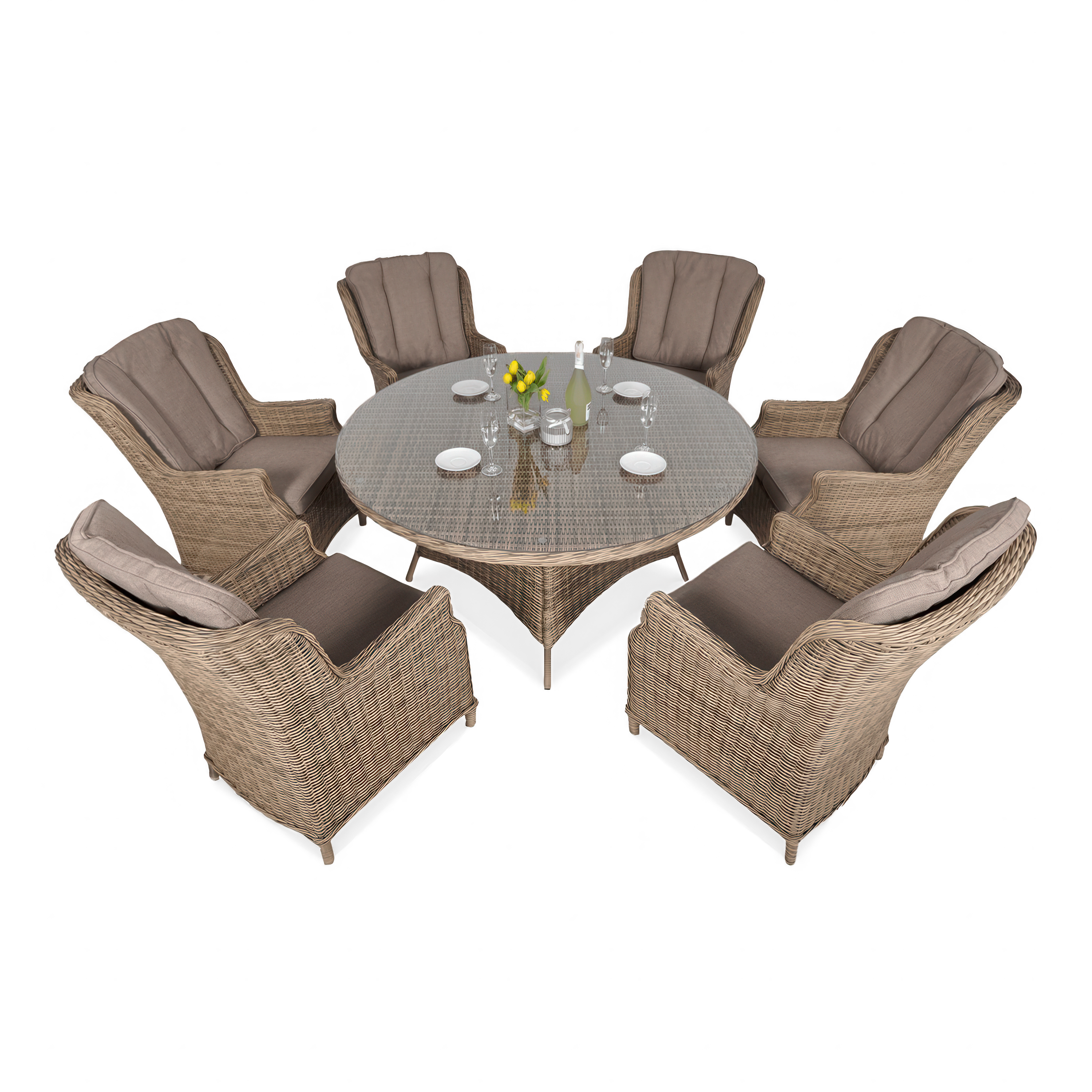 Technorattan mobilier RAVENA Brown