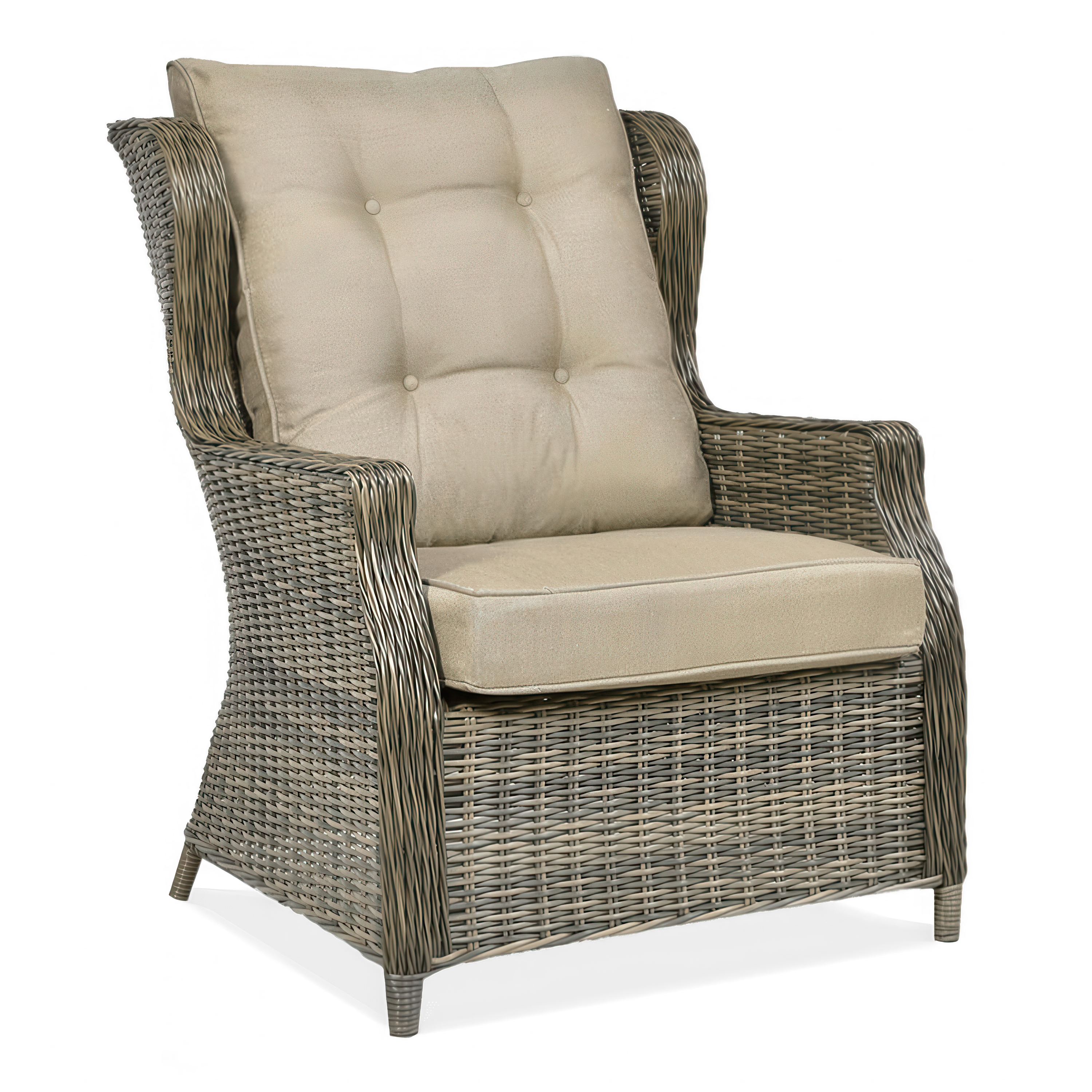 Technorattan fotoliu TRIVENTO Brown