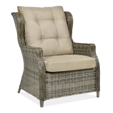 Technorattan fotoliu TRIVENTO Brown