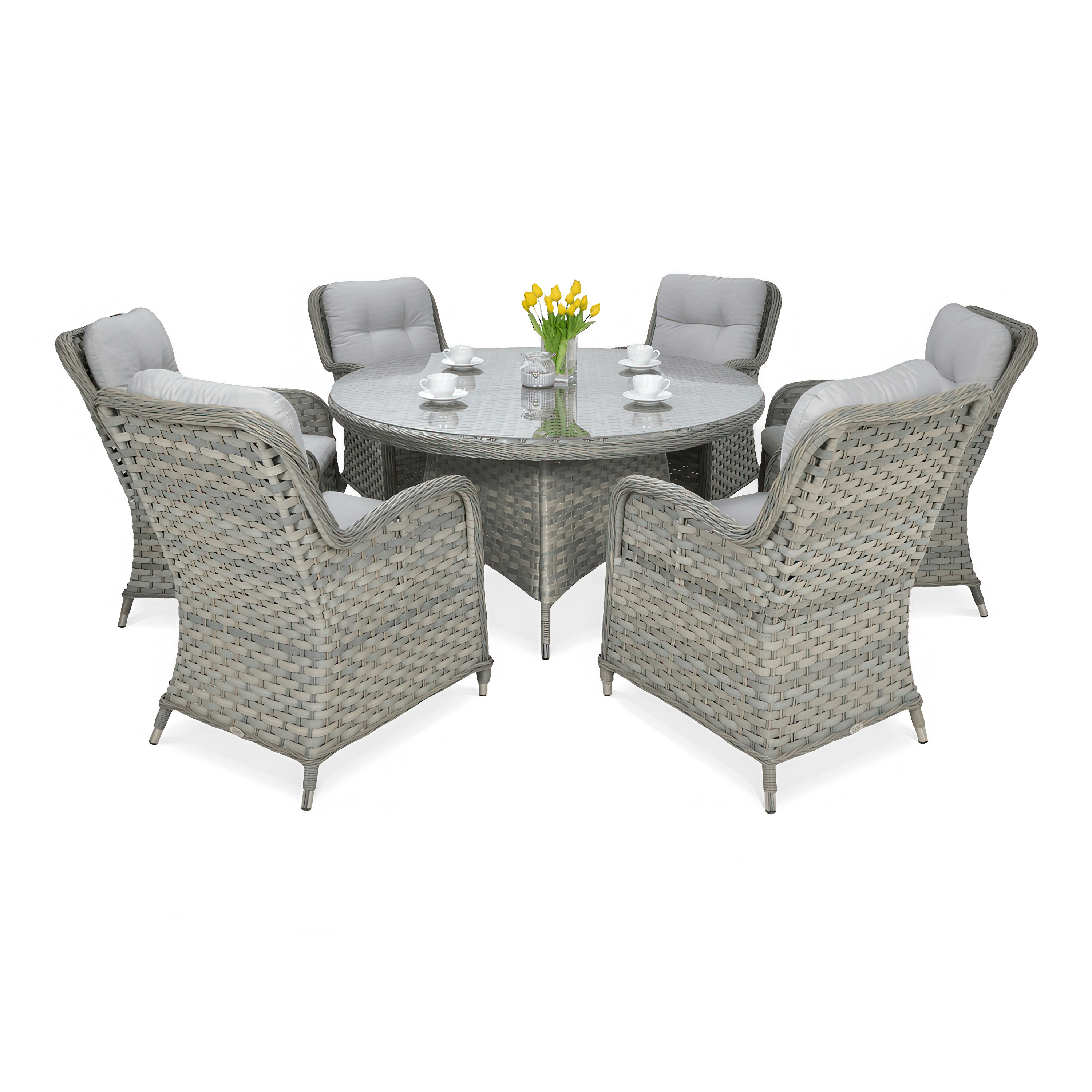 Technorattan mobilier BARCELONA gri