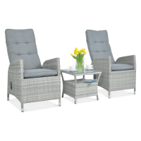 MALTA DUO Lounge Set Stone Grey