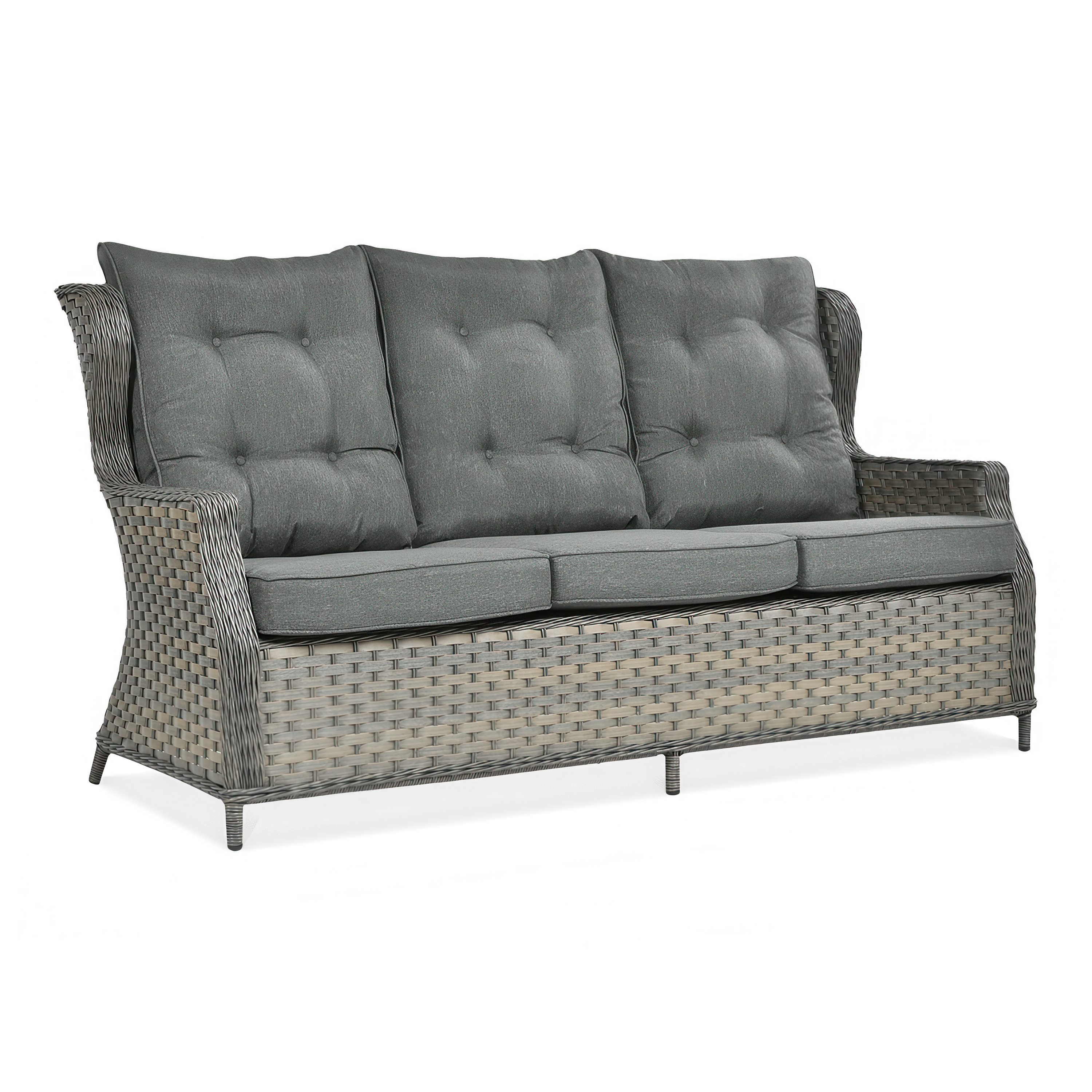 Canapea Technorattan TRIVENTO 3 Melange