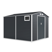 Casa de scule MONTREAL 277x319cm Gri rece - Hardmaister