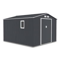 Casa de scule HUDSON 277x319cm Gri rece - Hardmaister