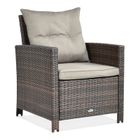 Technorattan fotoliu IBIZA Brown