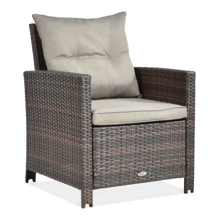 Technorattan fotoliu IBIZA Brown