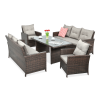 Technorattan mobilier IBIZA FAMILY Brown