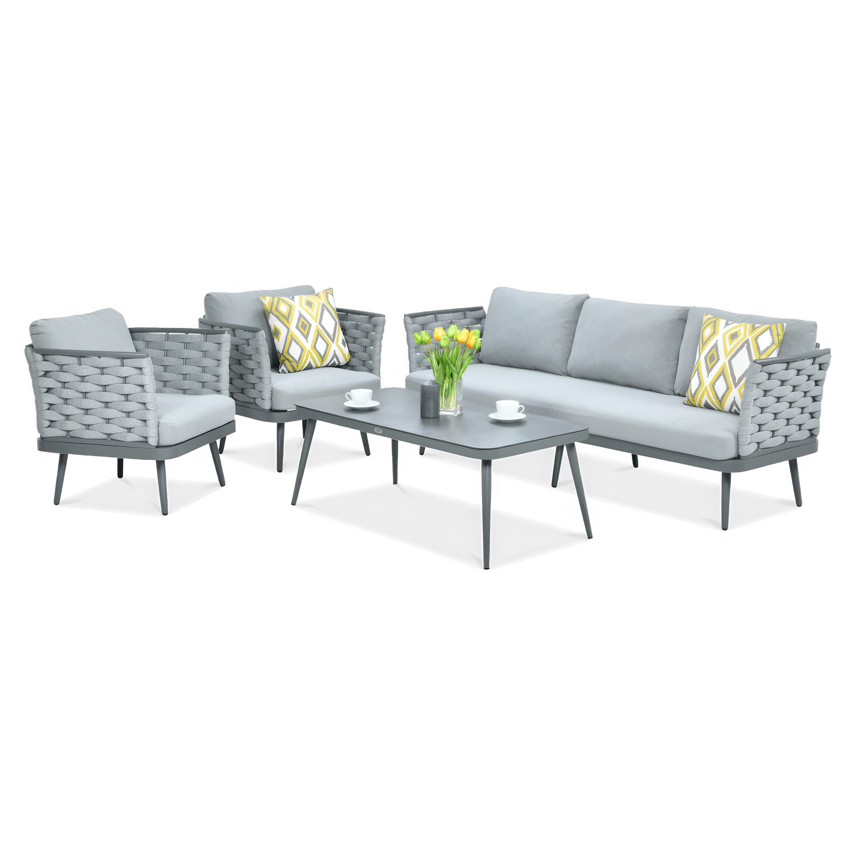 Set de grădină MARINEL Graphite