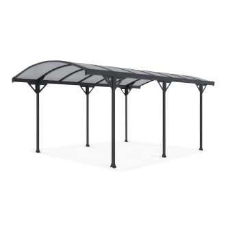 Carport detașat NEVADA 3x5.1m Gri rece
