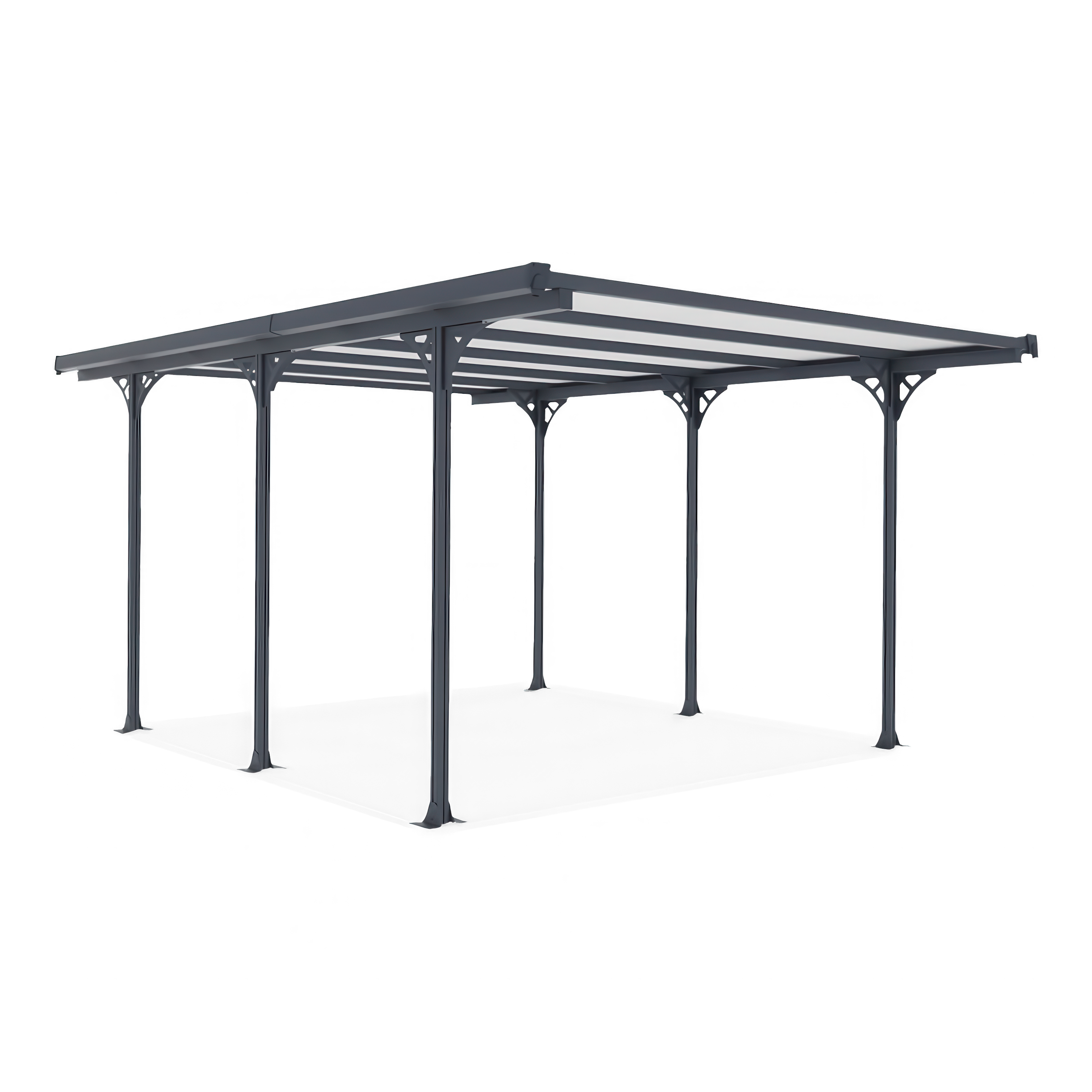 Carport MONTANA 3.1x4.3m Gri rece