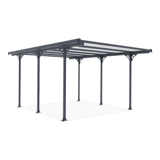 Carport MONTANA 3.1x4.3m Gri rece