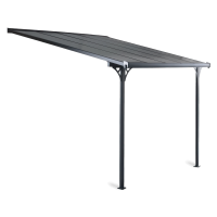 Acoperiș terasă ATLANTA 3.1x3m Gri rece