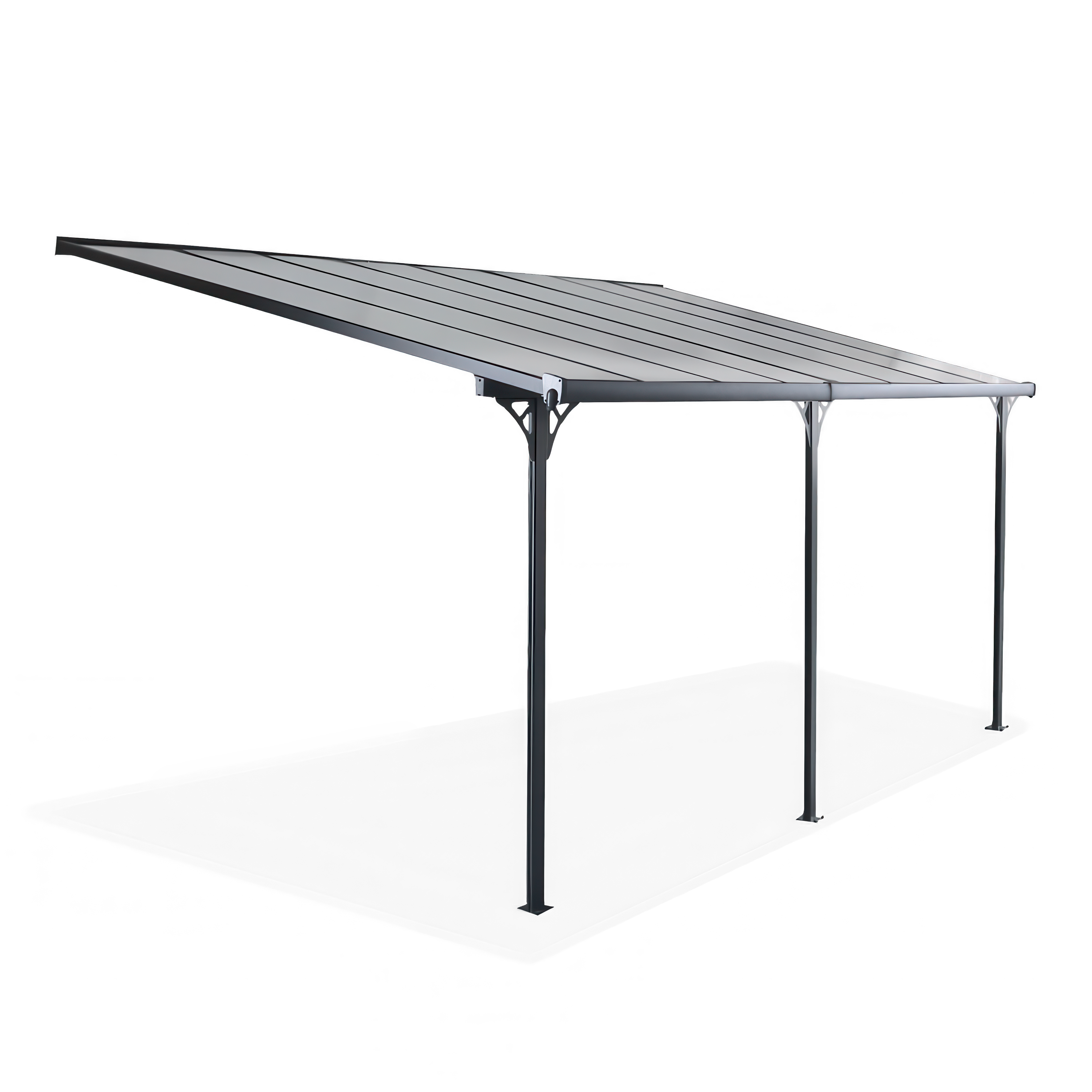 Șopron de grădină ATLANTA 3x5m Cold Grey