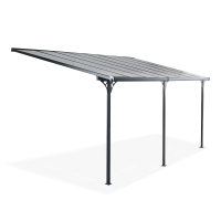 Șopron de grădină ATLANTA 3x5m Cold Grey