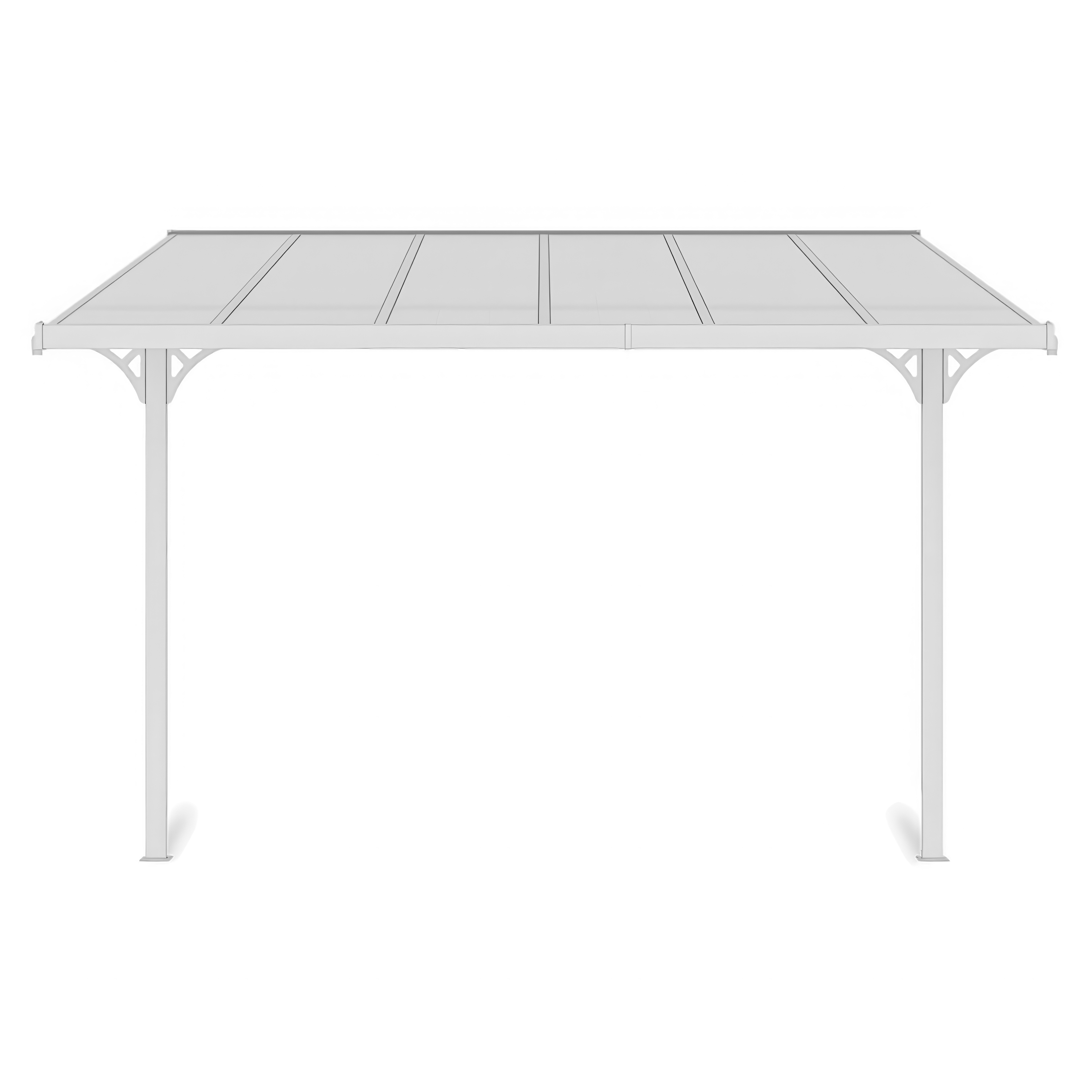 Adăpost terasă ATLANTA 3.7x3m Alb