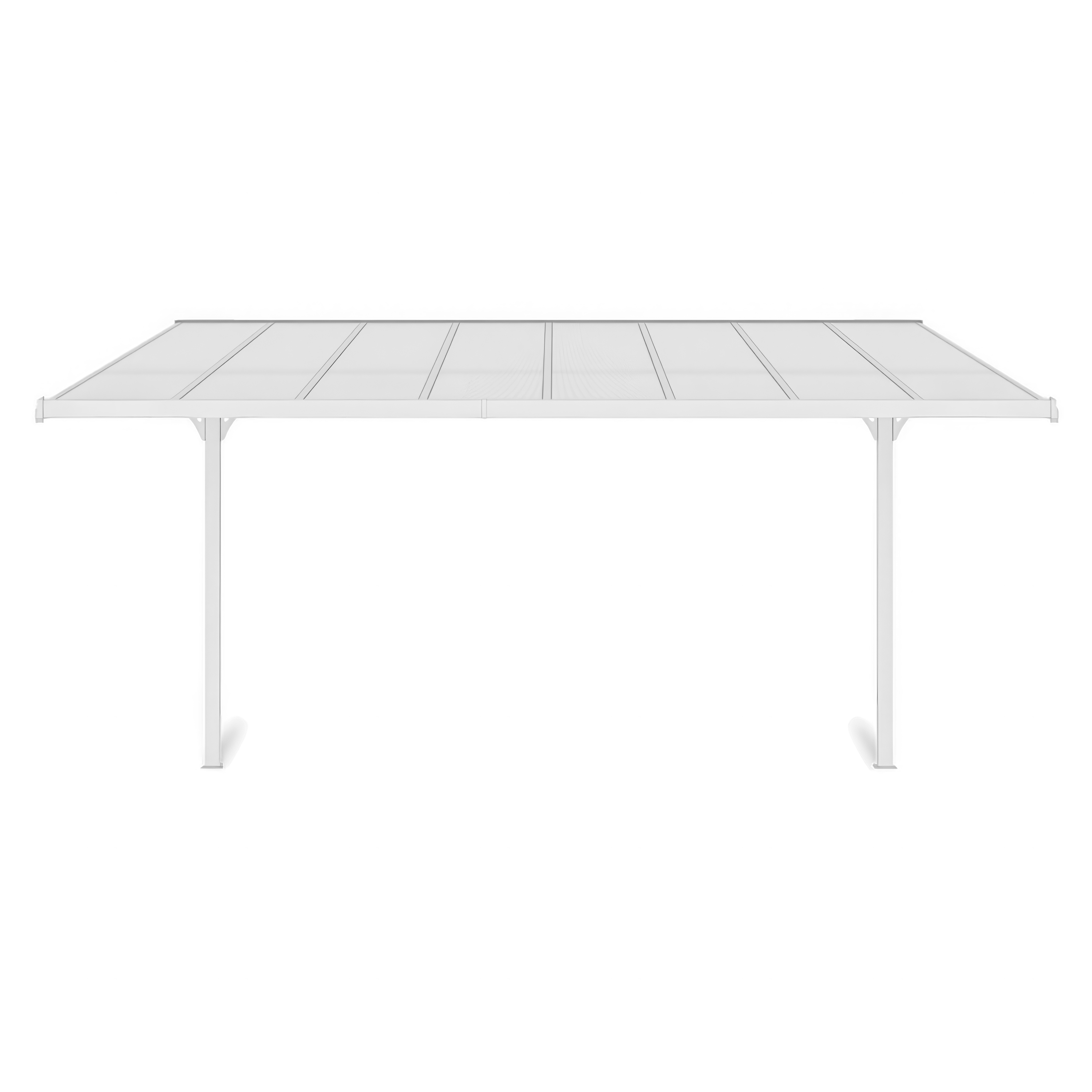 Acoperiș terasă ATLANTA 4.4x3m Alb