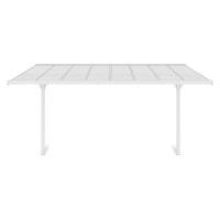 Acoperiș terasă ATLANTA 4.4x3m Alb