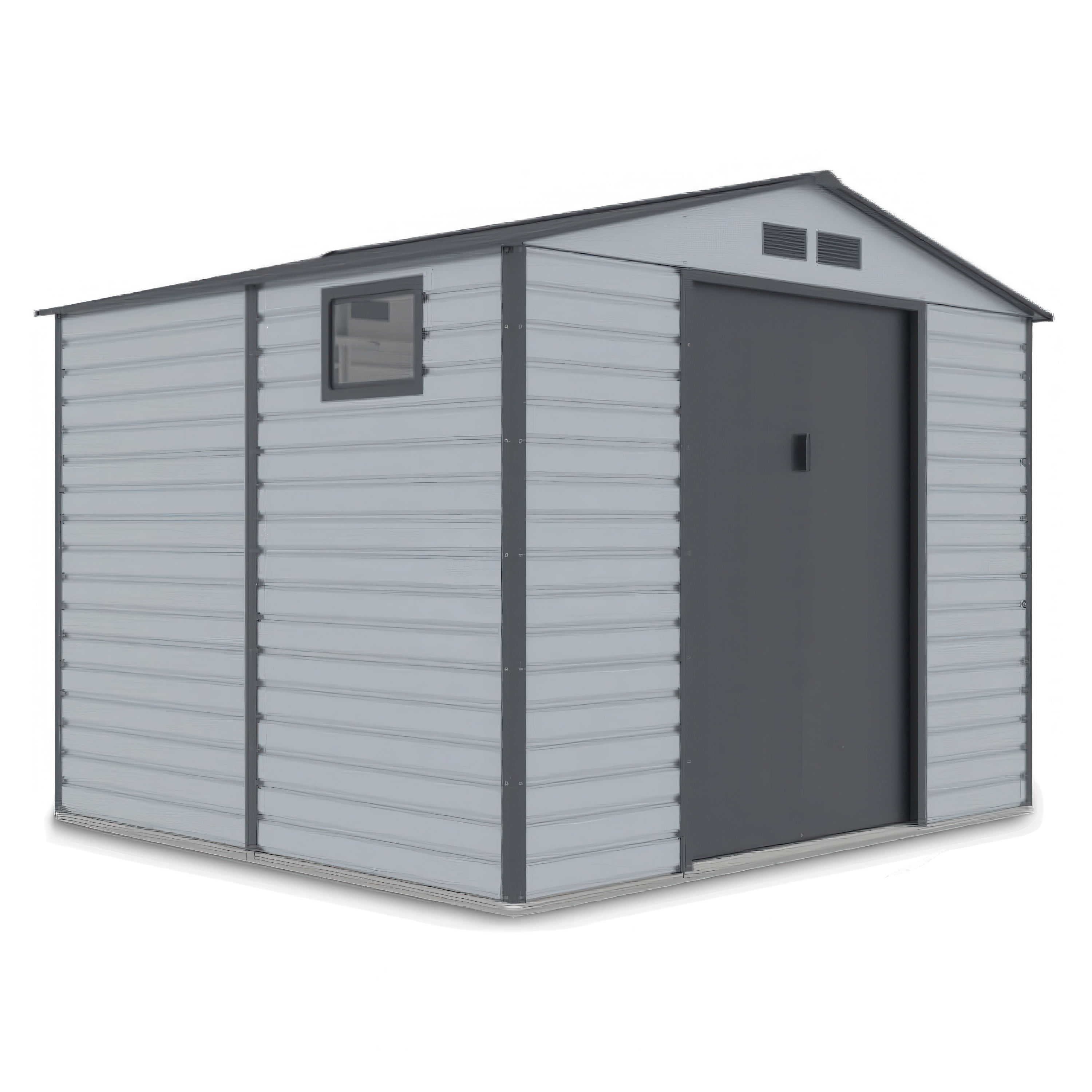 Magazie de scule MONTREAL 277x259cm Gri deschis - Hardmaister