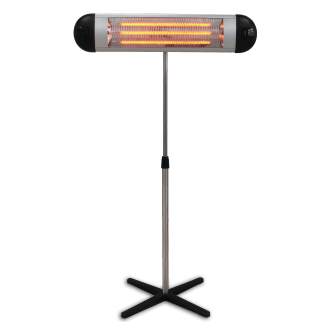 AVIOR Silver încălzitor în infraroșu în picioare