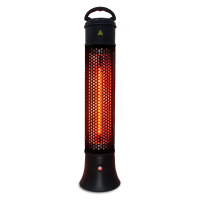 Încălzitor radiant pentru coloană APUS Black