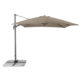 Umbrelă de soare pentru grădină Doppler RAVENNA AX 275x275 Caffe