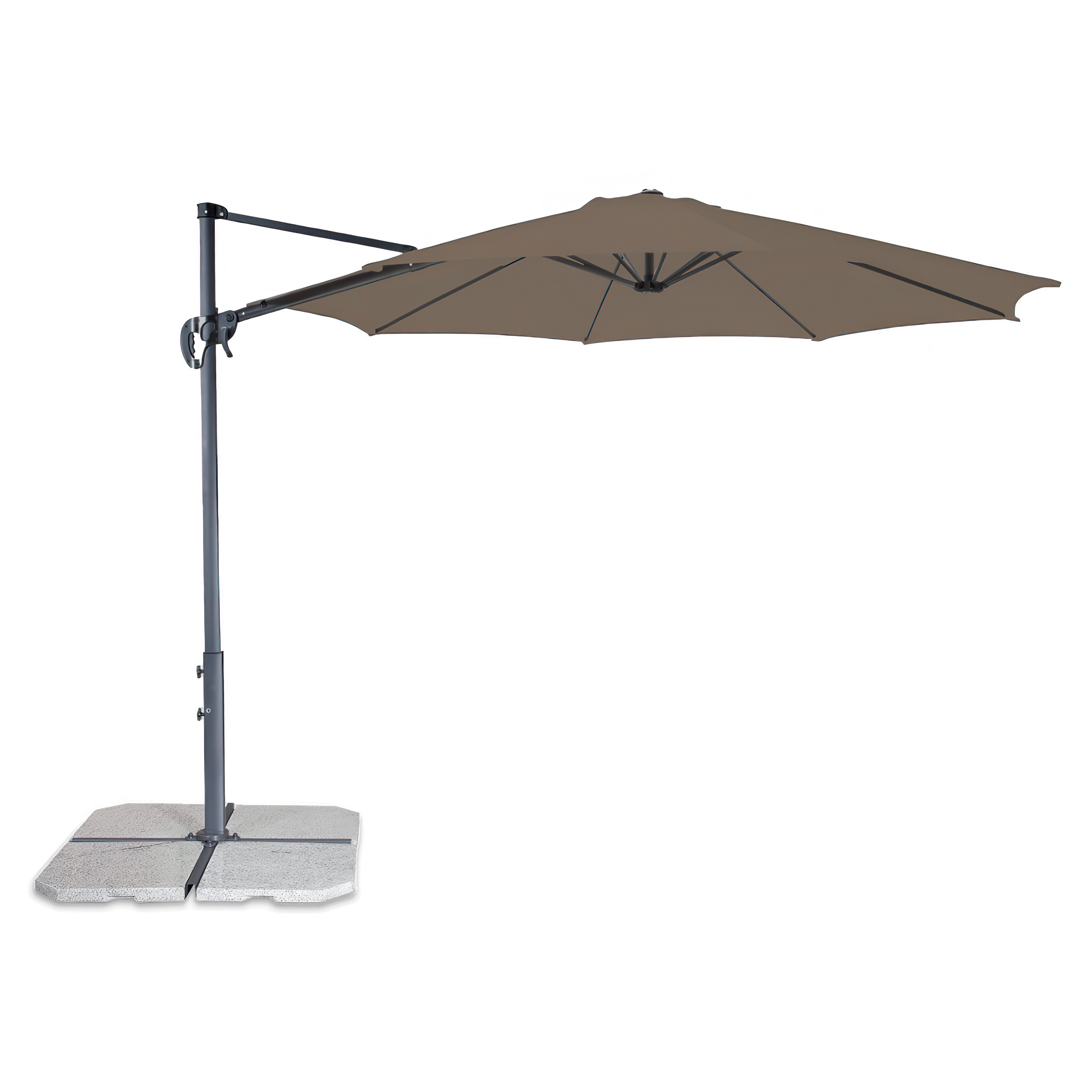 Umbrelă de grădină Doppler RAVENNA Smart 300 Caffe