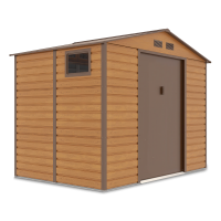 Casa de scule MONTREAL 277x195cm Oak Brown - Hardmaister