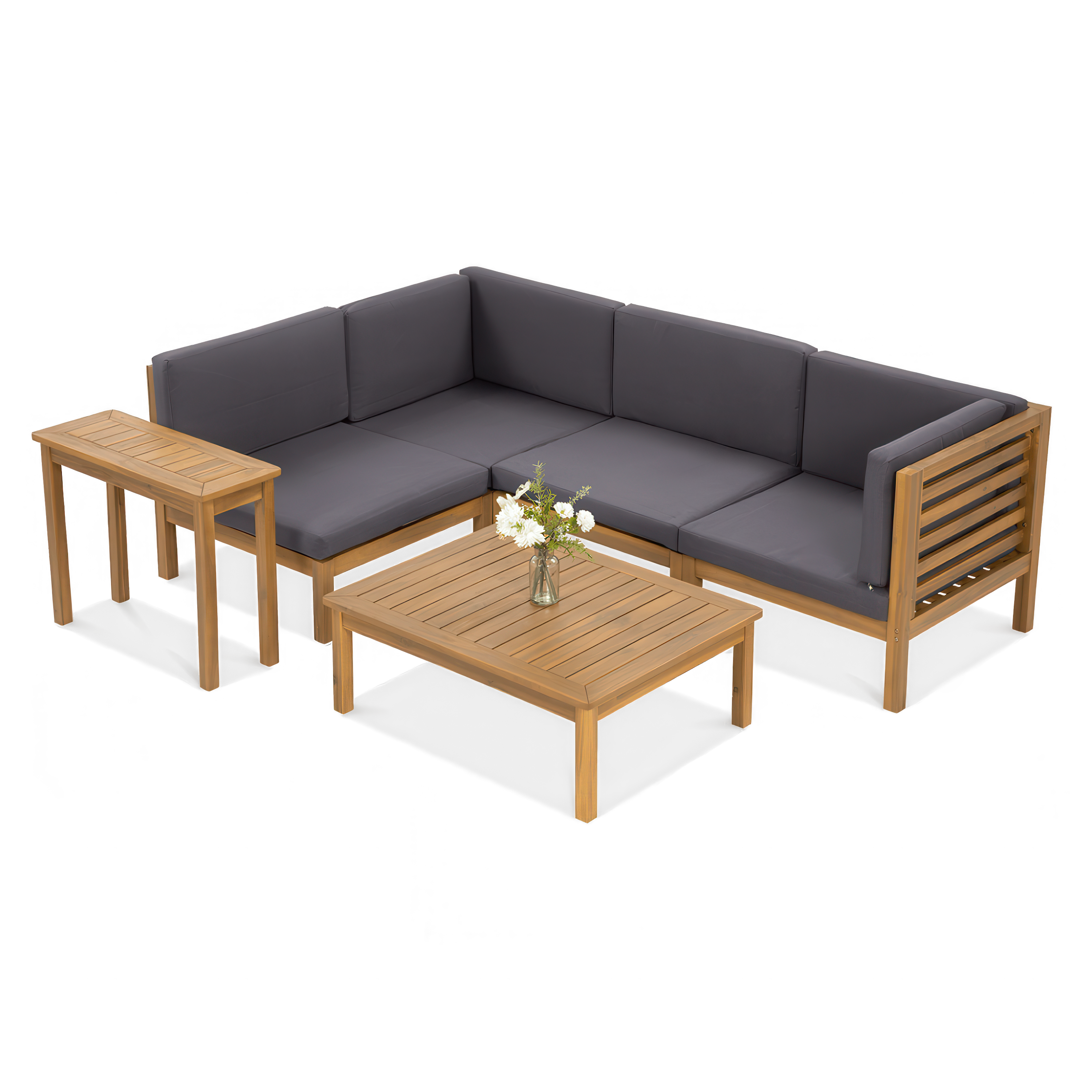 Canapea pat din lemn GOTEBORK