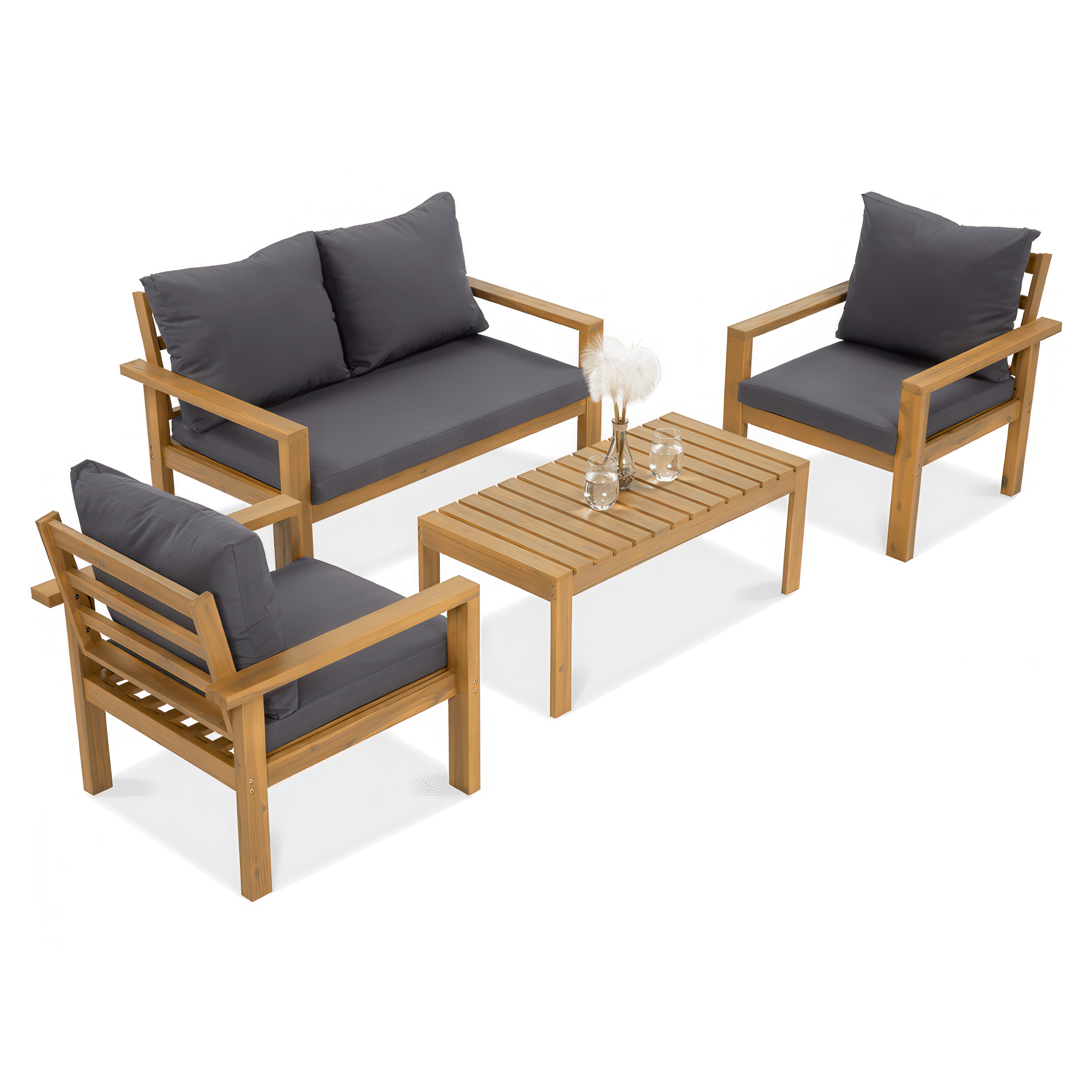 Set de grădină din lemn STAVANGER