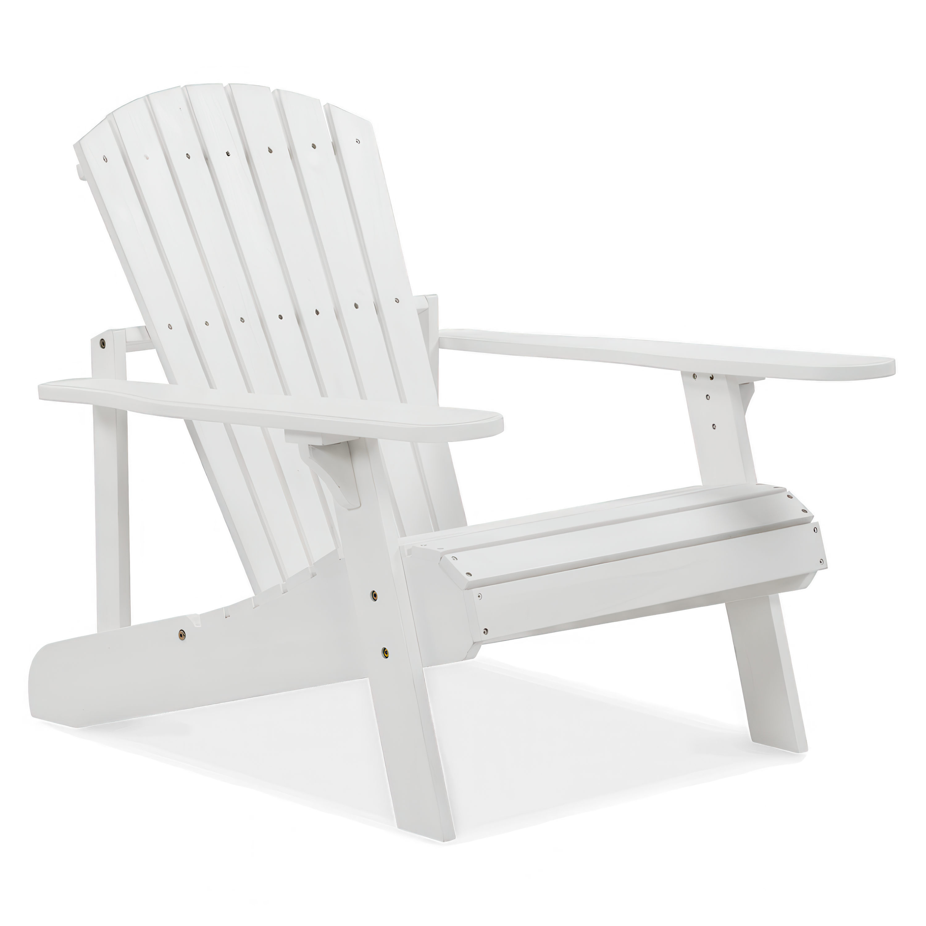 NARWIK Fotoliu de grădină din lemn alb