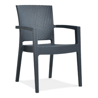 Novussi PARIS Scaun de grădină antracit