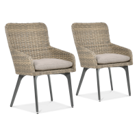 Technorattan fotoliu 2x MILANO Brown