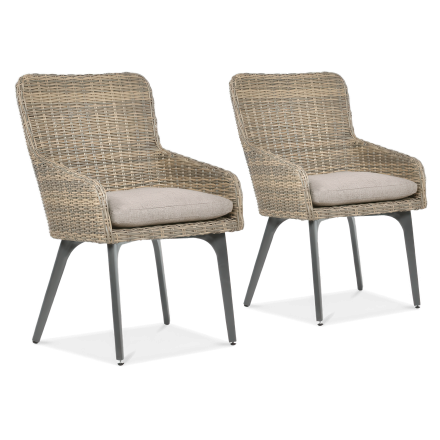 Technorattan fotoliu 2x MILANO Brown