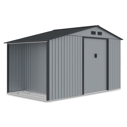 Magazie de scule MADISON 342x191cm Gri deschis - HARDMAISTER