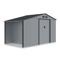 Casa de scule MADISON 342x255cm Gri deschis - Hardmaister