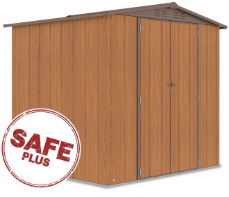 Casă de grădină RICHMOND 228x202cm Oak Brown - Hardmaister